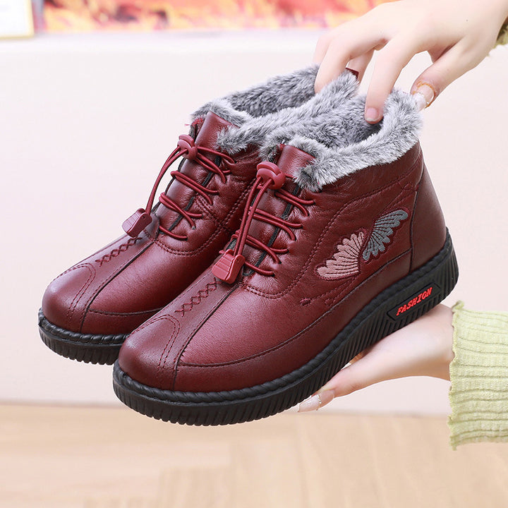 Damen Winterstiefel mit kuscheligem Futter Drune