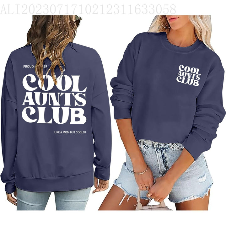 Damen Sweatshirt mit coolem Club-Motiv Drune