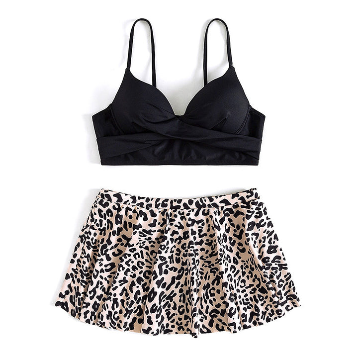 Damen Bade-Rock mit integrierter Bikinibra Drune