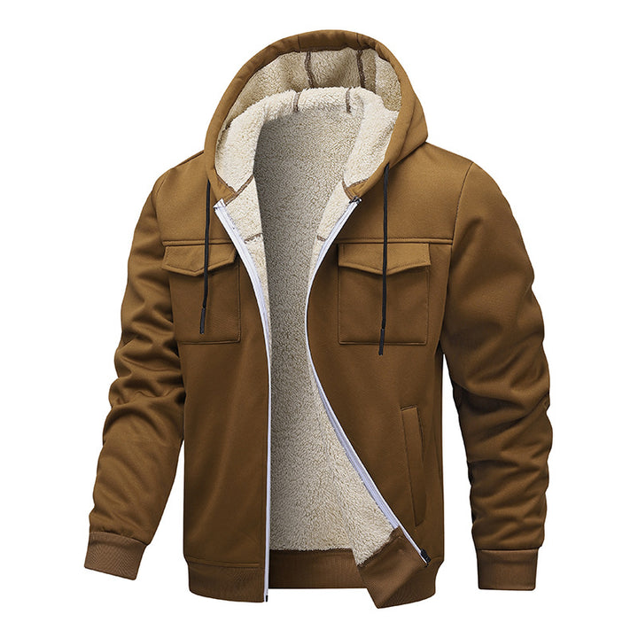 Herren Sweatjacke mit weichem Innenfutter Drune
