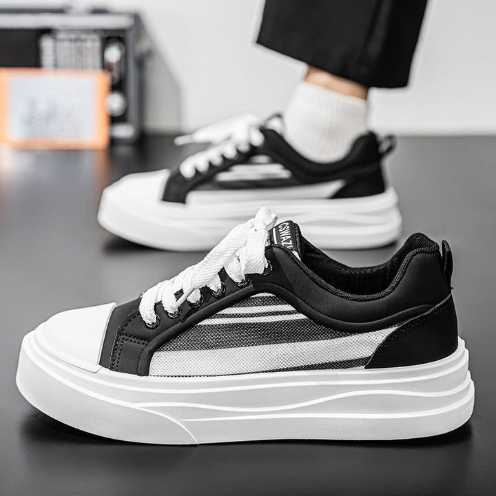 Damen Chunky Sneakers mit atmungsaktiven Einsätzen und modischen Designelementen Drune