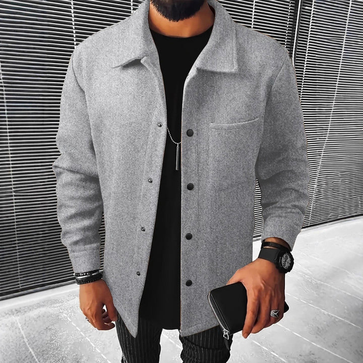 Herren gemütliche und stilvolle Fleecejacke Drune