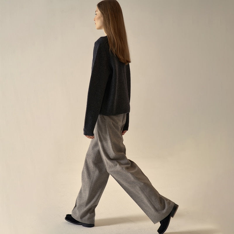 Damen Steppjacke mit hohem Kragen und seitlichen Taschen Drune
