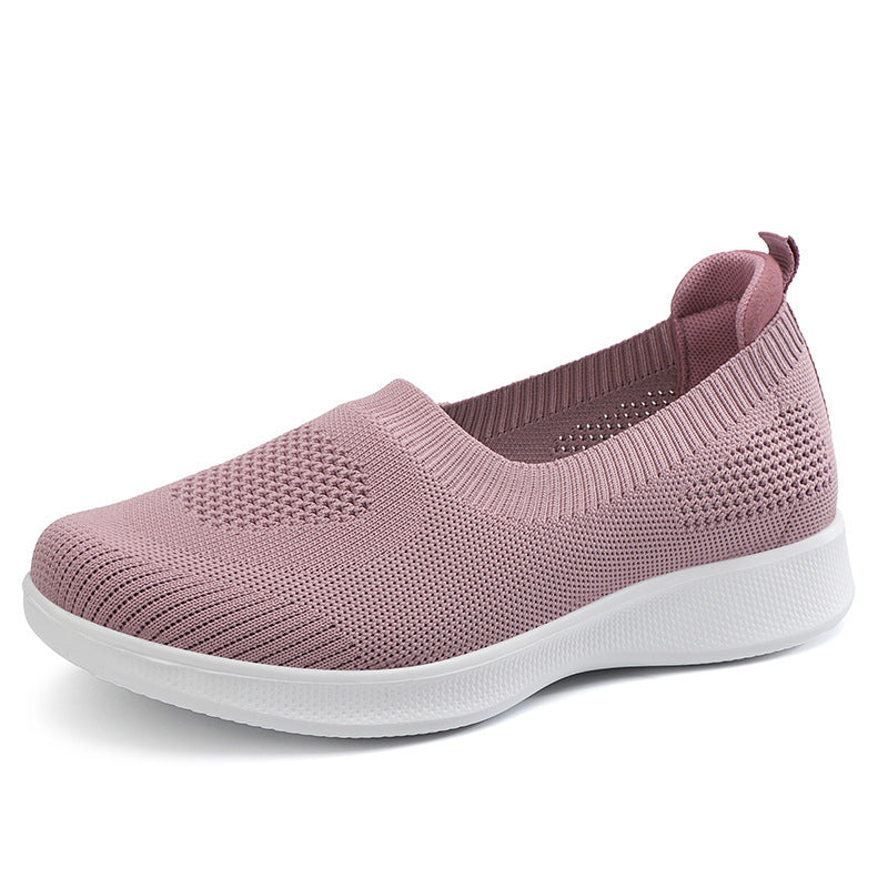 Damen nan nahtloser Slip-On Komfortschuh mit elastischem Maschenobermaterial und federleichter EVA-Laufsohle Drune