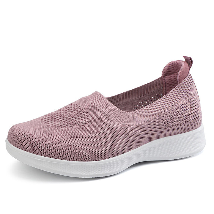Damen nan nahtloser Slip-On Komfortschuh mit elastischem Maschenobermaterial und federleichter EVA-Laufsohle Drune