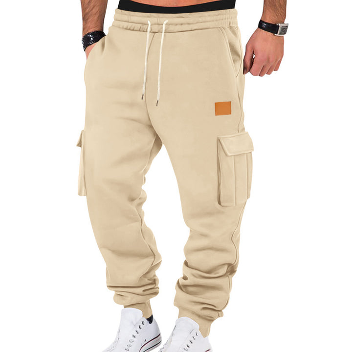 Herren Cargo-Jogginghose mit praktischen Seitentaschen und elastischem Bund Drune