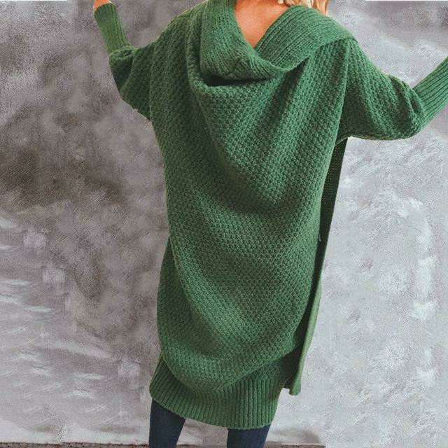 Drune | Solide Lange Strickjacke