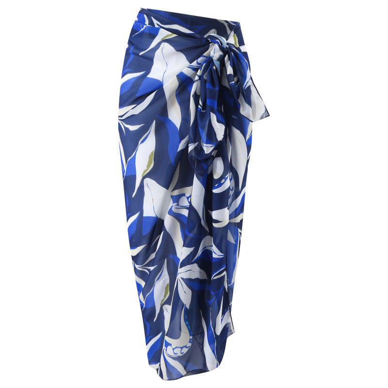 Damen Badeanzug mit elegantem Wickeldesign und voluminösen Rüschendetails Drune