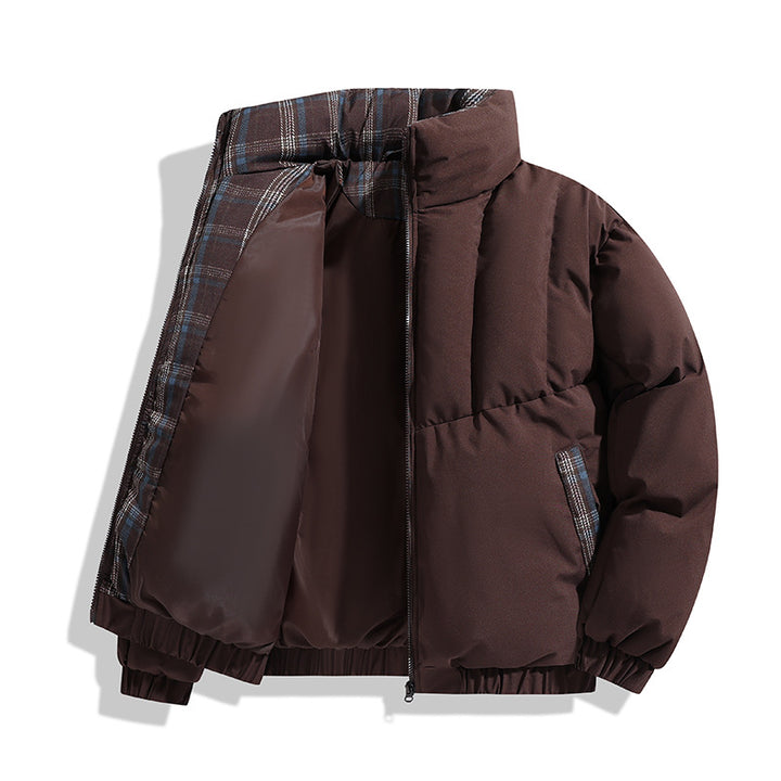 Herren isolierte Steppjacke mit hohen Kragen und praktischen Taschen Drune