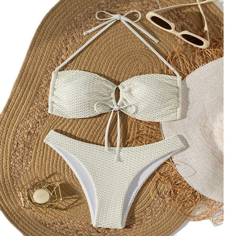 Damen Triangel-Bikini mit dekorativem Bindesystem Drune