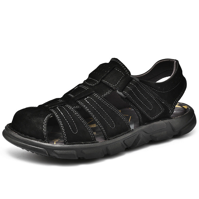 Herren bequeme Sandalen aus hochwertigem Leder Drune