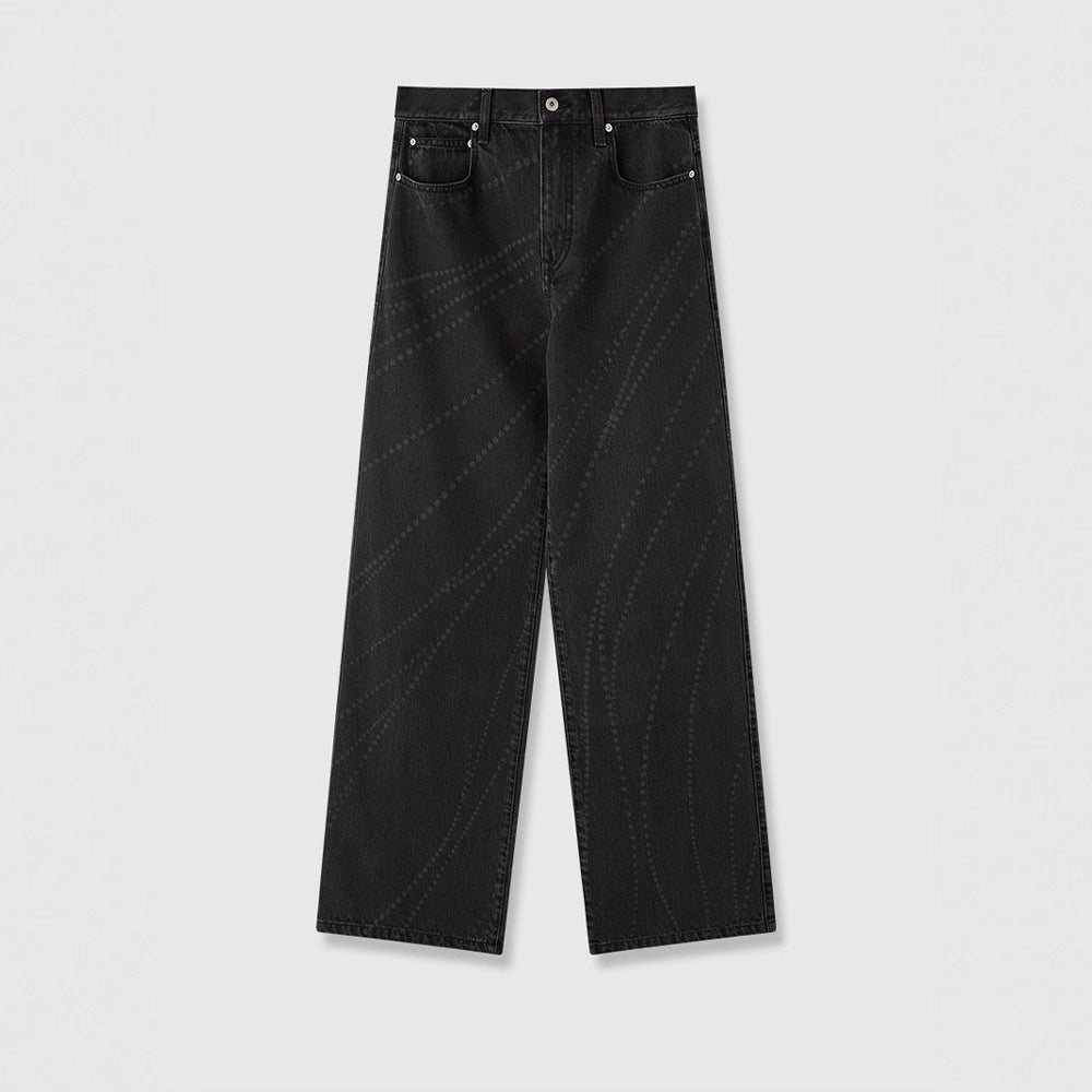 Damen Moderne Bootcut-Jeans mit hohem Bund und elegantem Design Drune