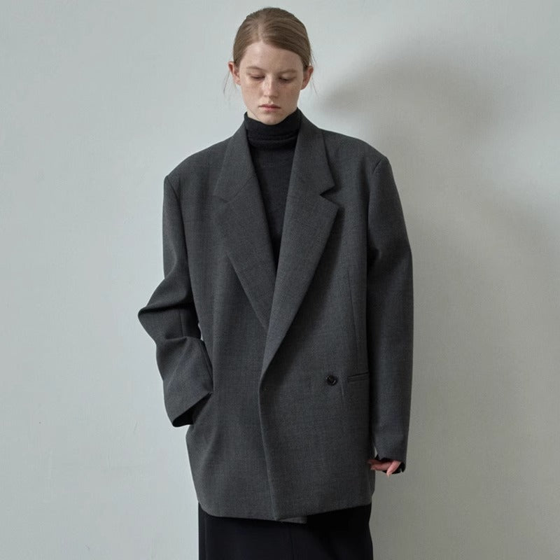 Damen Oversize-Blazer im klassischen Stil Drune