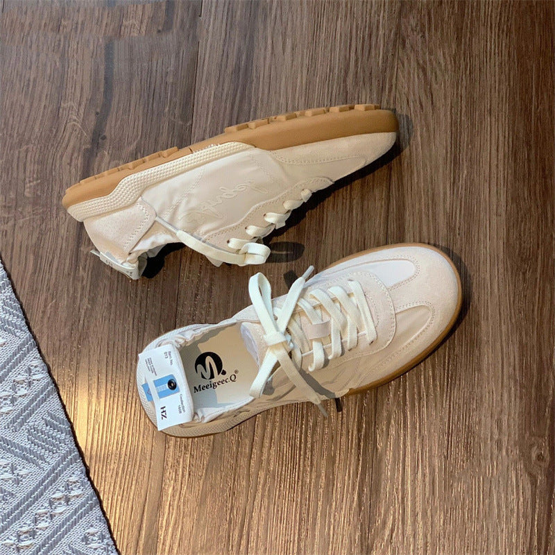 Damen Sportliche Sneaker mit einzigartiger Schnürung Drune