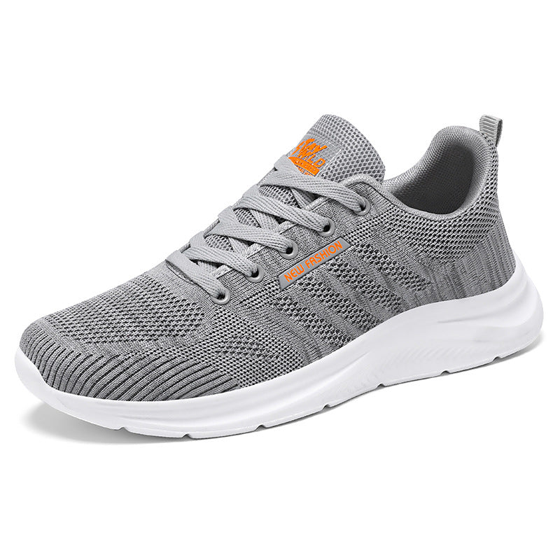 Damen nan atmungsaktive Strick-Komfort-Sneaker mit gepolstertem Fersenbereich und flexibler Leichtlaufsohle Drune