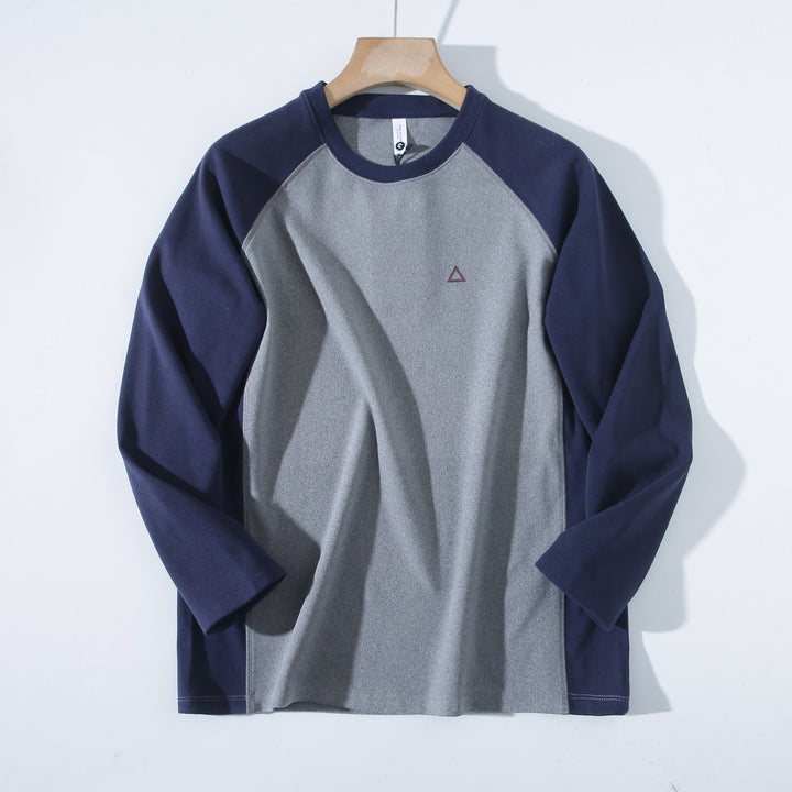 Damen sportliches Langarmshirt mit innovativem Schnitt Drune