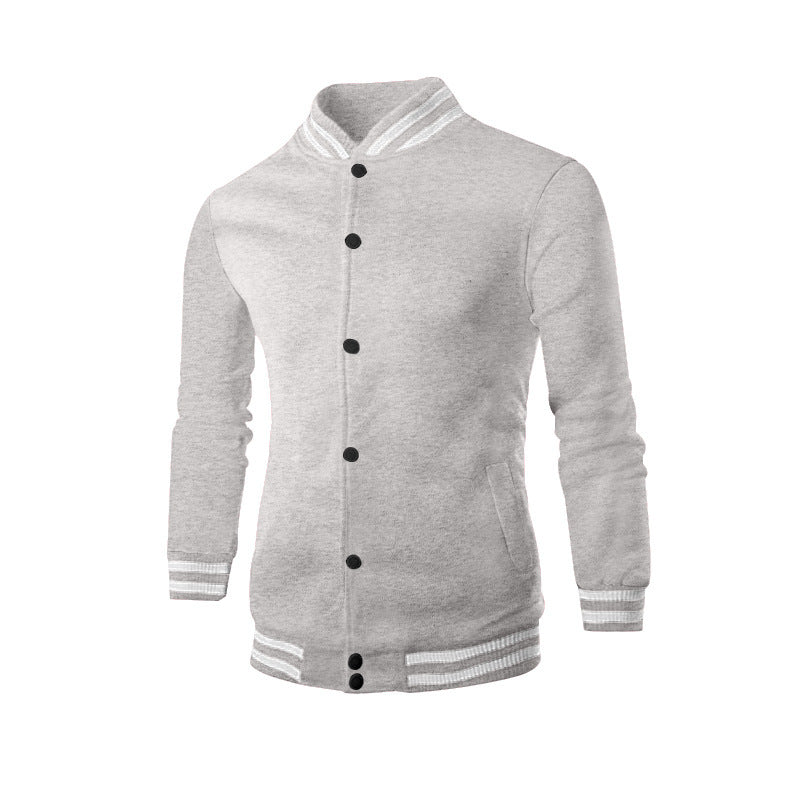 Herren Collegejacke mit elastischen Bündchen und hochwertiger Verarbeitung Drune