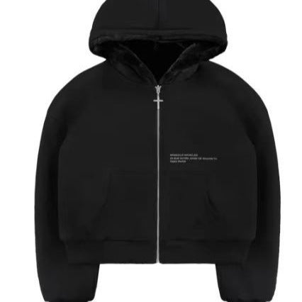 Damen Fleecejacke mit Wendefutter im Tierdesign Drune