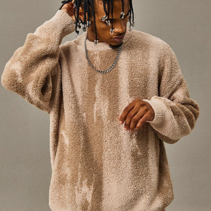 Drune | Grafische Strickjacke Weich und Modern Bequem und Schick