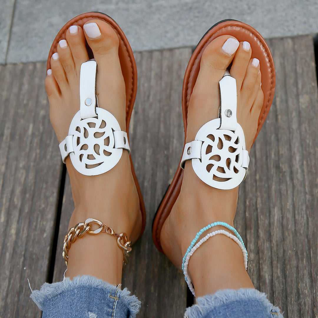 Damen Design-Flip-Flops Drune