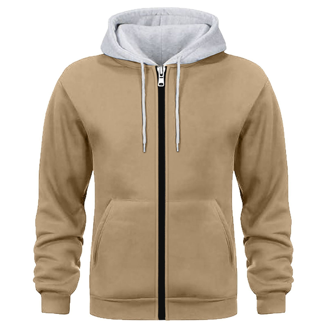 Herren Kapuzenjacke mit doppellagigem Material Drune