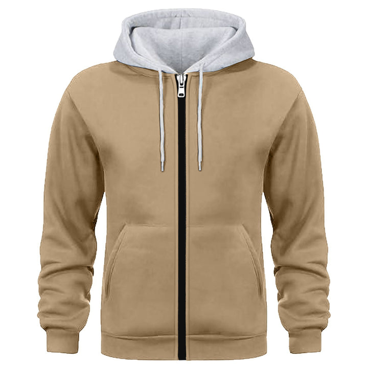 Herren Kapuzenjacke mit doppellagigem Material Drune
