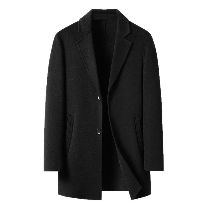 Herren Chic Eleganter Wollmantel Drune