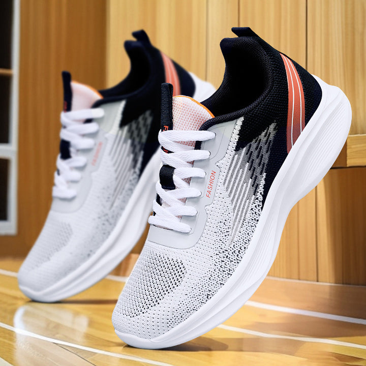 Herren nan moderner Performance-Running-Sneaker mit nahtlosem Strickobermaterial, sockenähnlichem Einstieg und reaktiver EVA-Dämpfung Drune