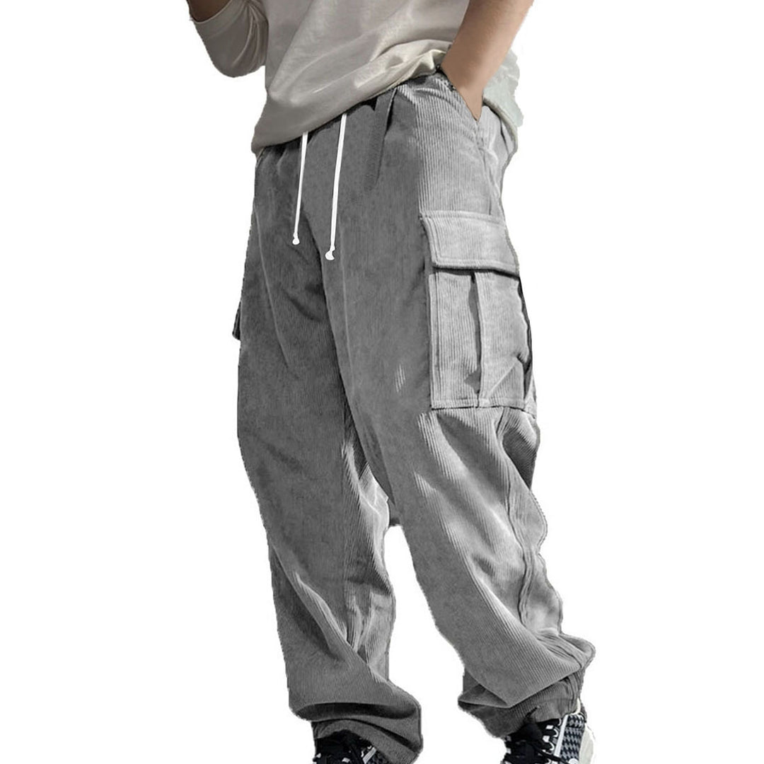 Herren Cargohose mit lockerer Passform und vielseitigen Seitentaschen Drune