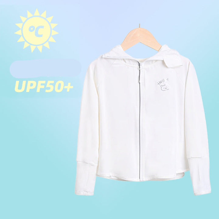 Damen leichte UV-Schutzjacke mit Kapuze Drune