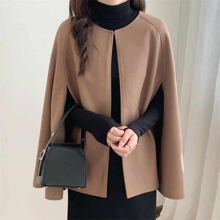 Damen elegante Umhangjacke Drune