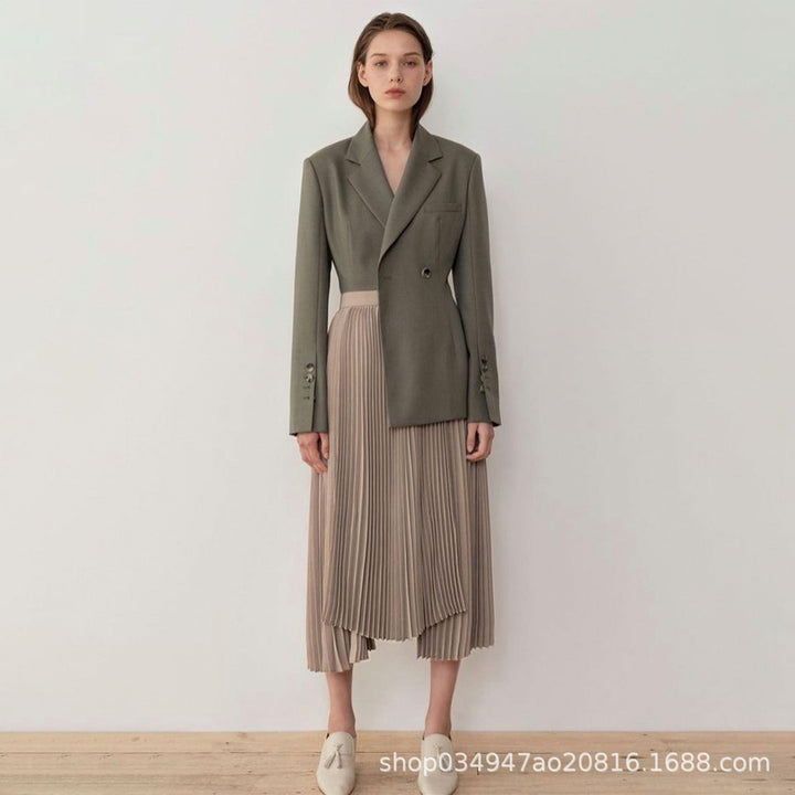 Damen Eleganter und moderner Blazer mit tailliertem Schnitt Drune