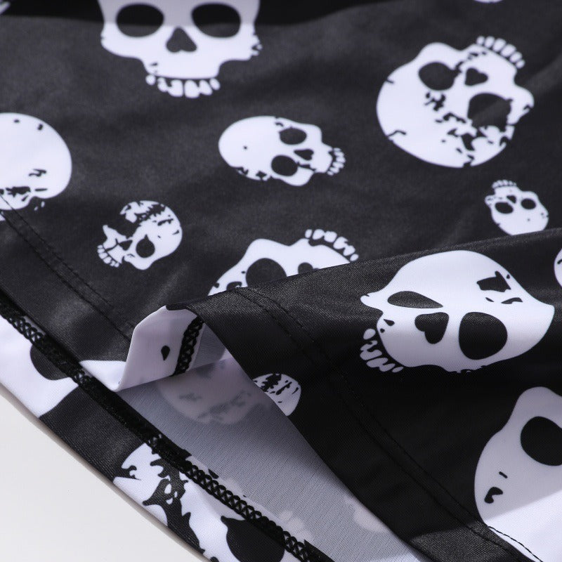 Damen Tankini mit verspieltem Totenkopf-Muster Drune