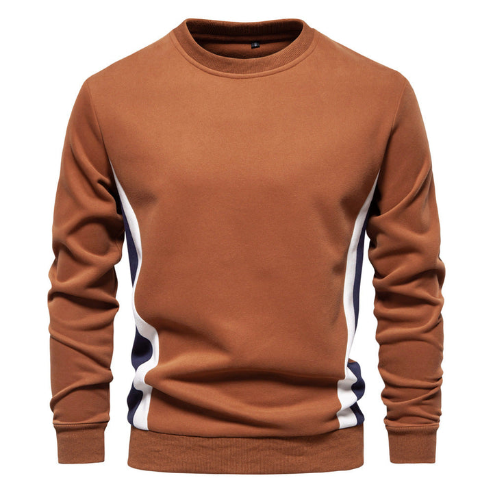 Herren Freizeit-Sweatshirt mit modernem Farbblockdesign Drune