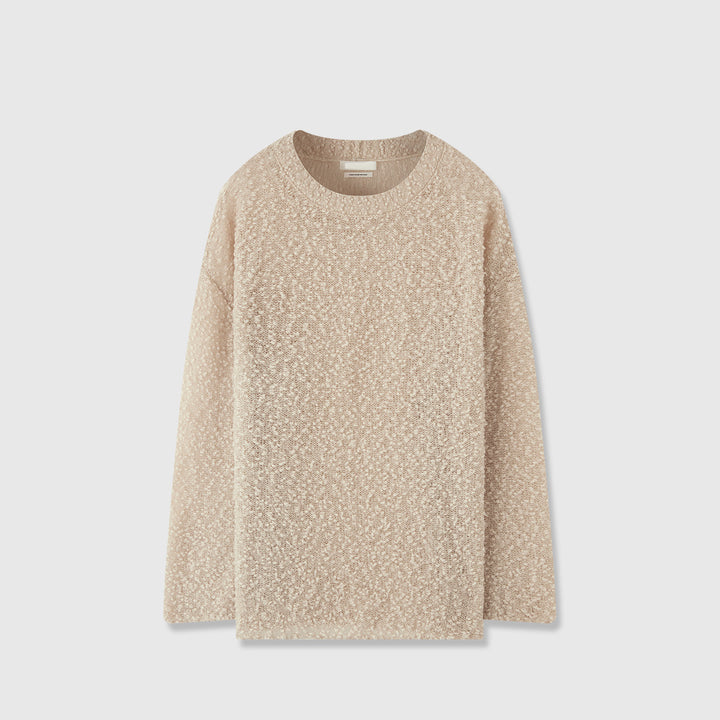 Damen Kuscheliger Strickpullover mit weichem Material und weitem Schnitt Drune