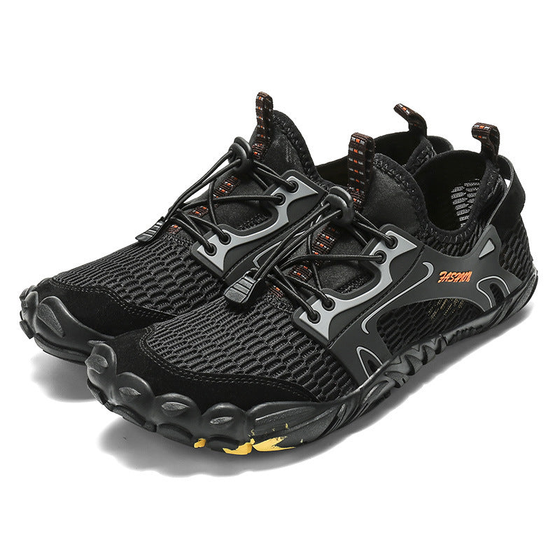 Unisex nan Aqua-Sneaker mit elastischem Einstieg, Schnellzug-Schnürung und rutschfester Flexsohle Drune