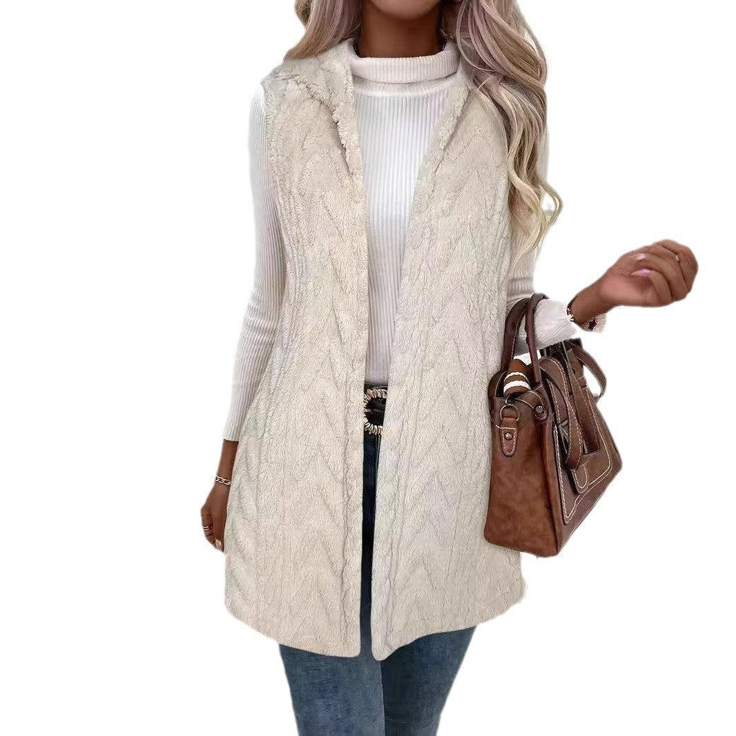 Damen Strickweste mit elegantem Design und hohen Tragekomfort Drune