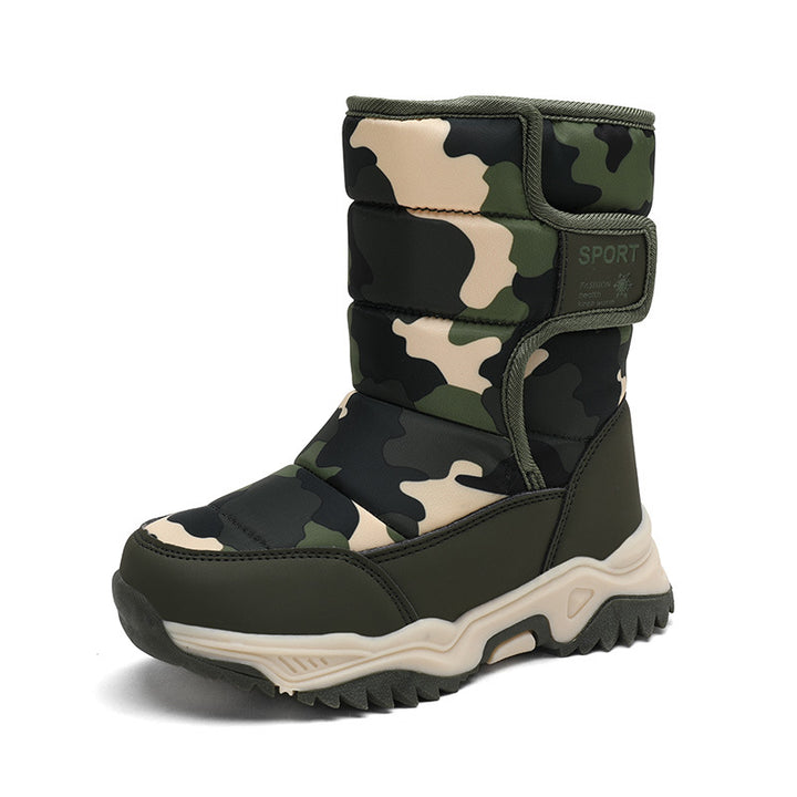 Damen warme und gefütterte Winterstiefel Drune