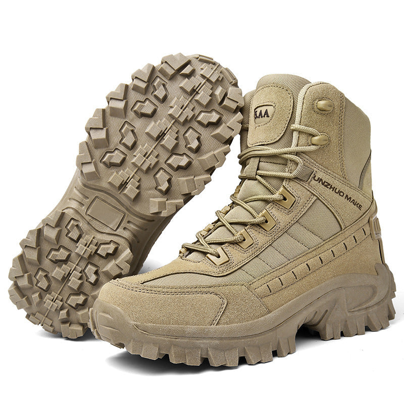 Damen Militärische Wanderschuhe mit rutschfester Sohle und atmungsaktivem Obermaterial Drune