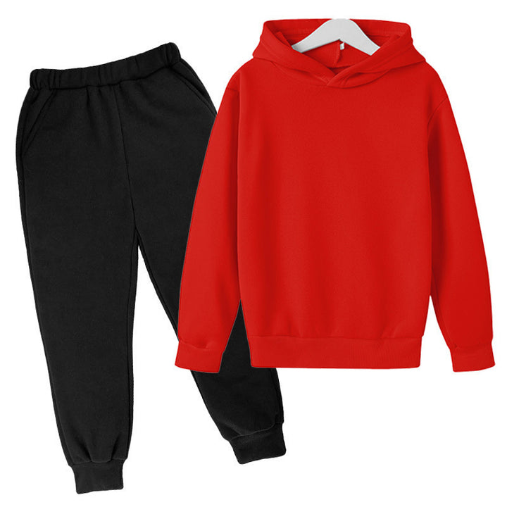 Unisex nan komfortables Hoodie und Jogger Set aus French Terry mit elastischem Bund und Rippbündchen Drune