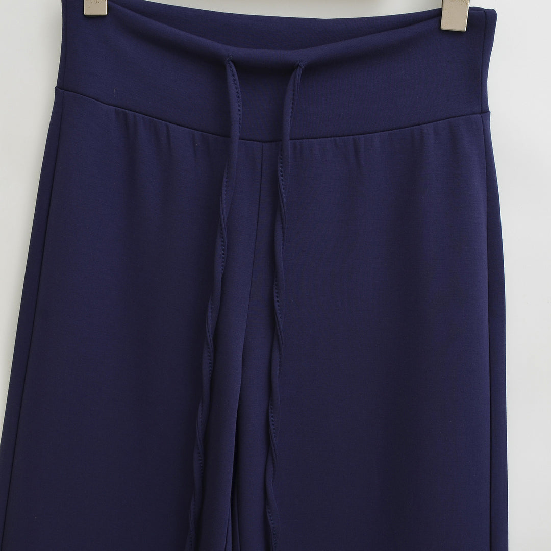Damen weite Sporthose mit flexiblem Taillenzug Drune