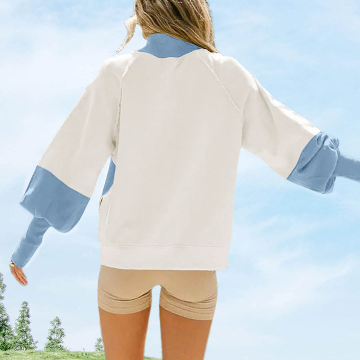 Damen Sweatshirt mit kreativen Giraffenmotiven Drune