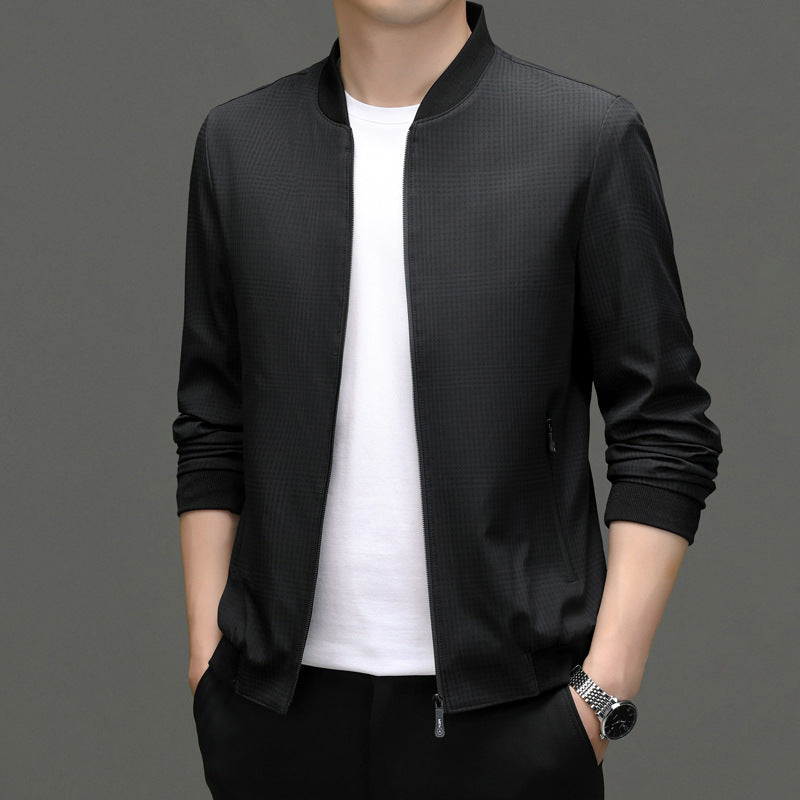Herren Übergangsjacke mit sportlichem Design und praktischen Taschen Drune