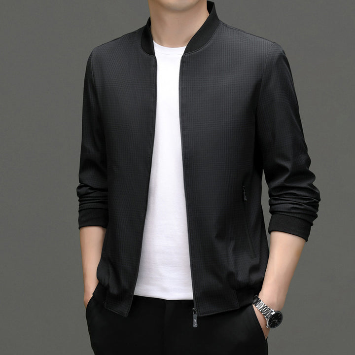 Herren Übergangsjacke mit sportlichem Design und praktischen Taschen Drune