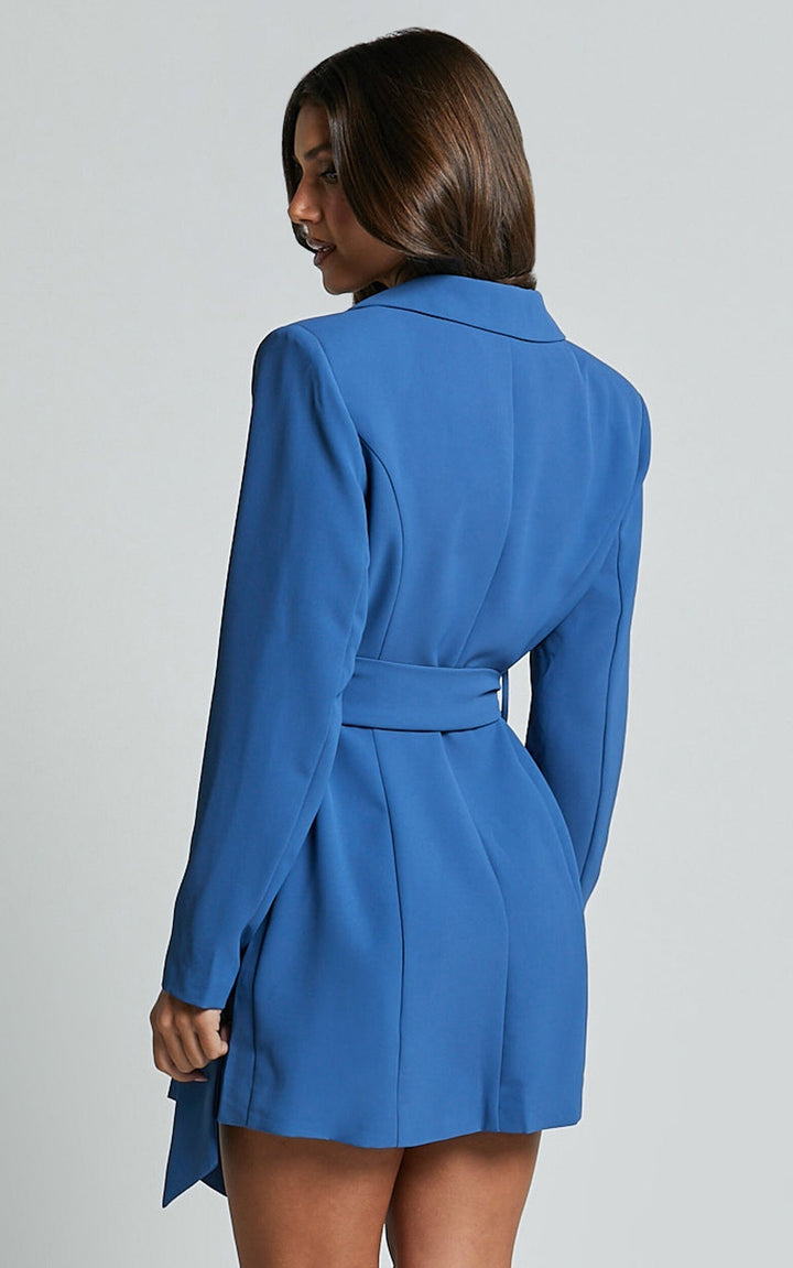 Drune | Elegantes Blazerkleid mit Gürtel für Damen