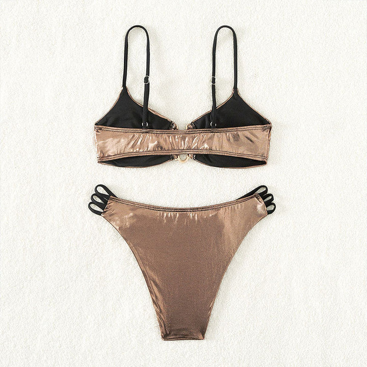 Damen Glamouröser Bikini mit verstellbaren Riemen Drune