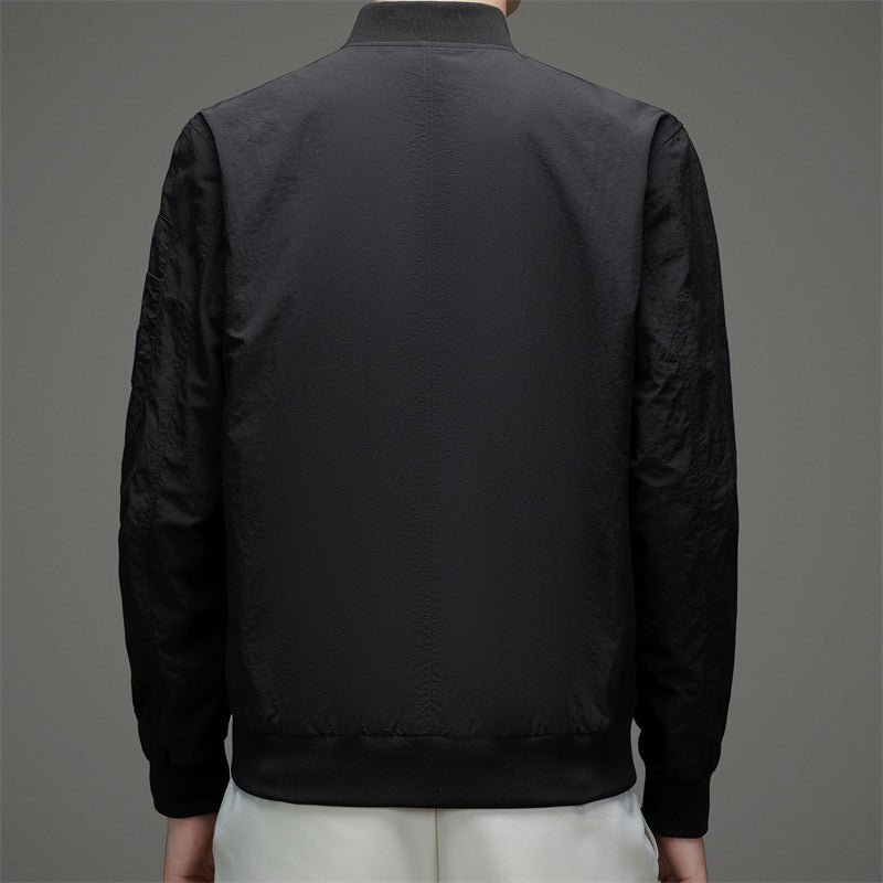 Herren sportliche Bomberjacke mit praktischen Taschen und stylishen Details Drune