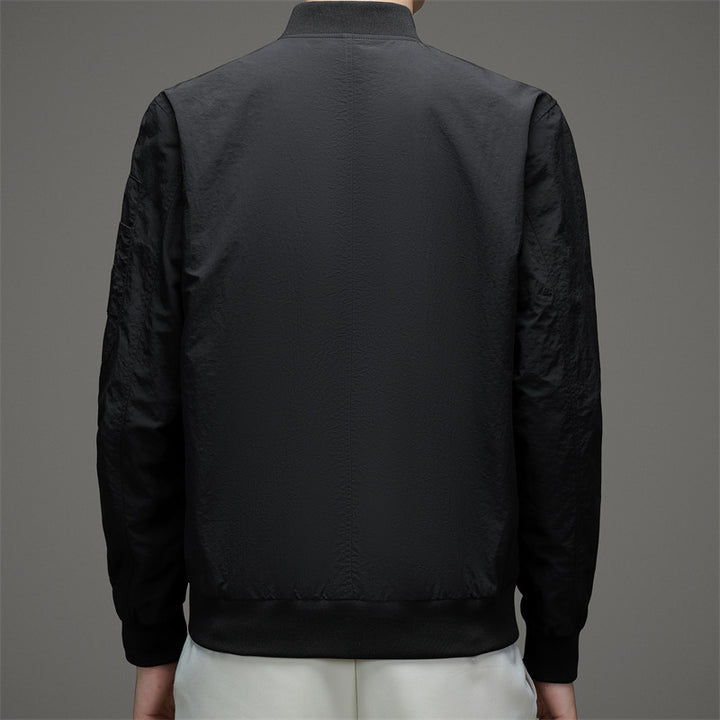 Herren sportliche Bomberjacke mit praktischen Taschen und stylishen Details Drune