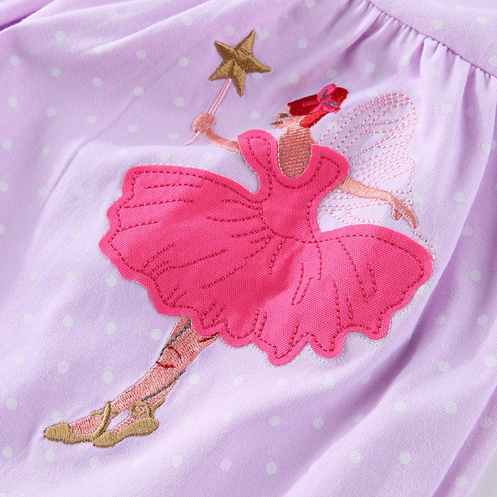 Mädchen Ballettkleid mit zauberhaftem Stickdesign Drune