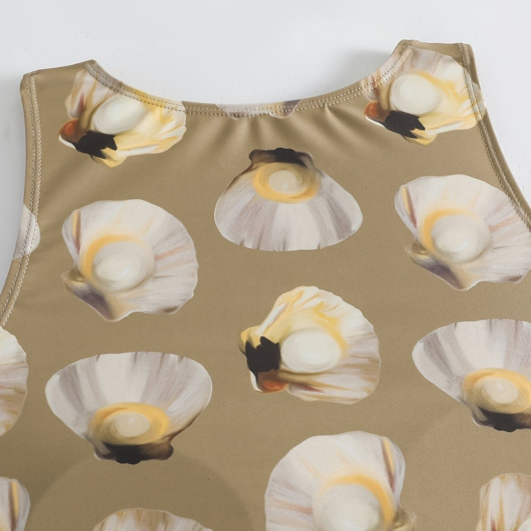 Damen Crop-Top mit modischem Knoten-Design Drune